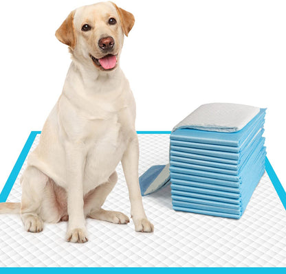 Dog Pee Pads，28"x30"L-Large,Super Absorbent & Leak-Proof 30~50count